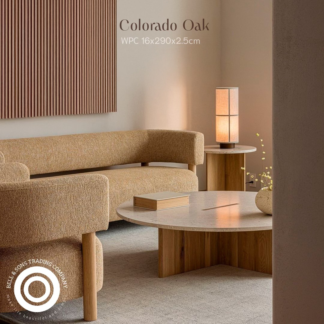 Proyecto con WPC Colorado Oak en sala